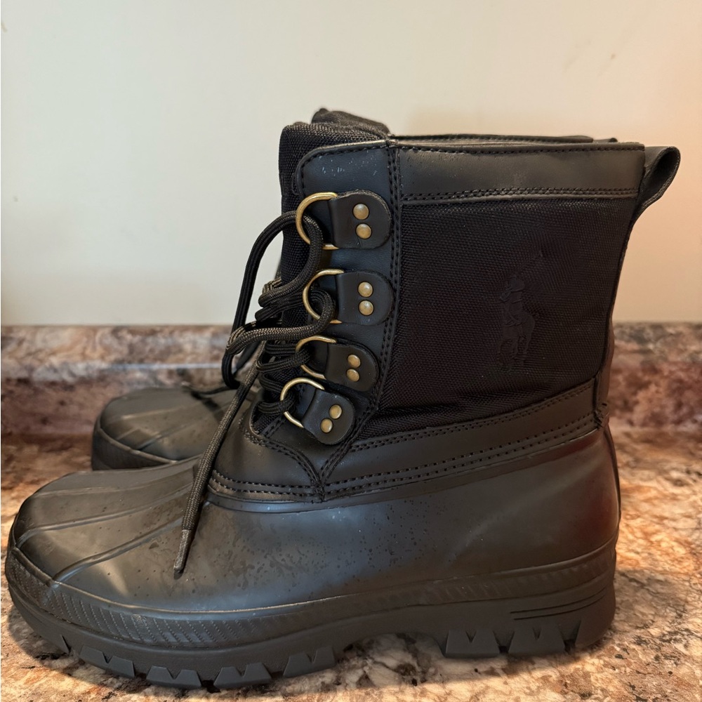Polo by Ralph Lauren Black Men's Boots